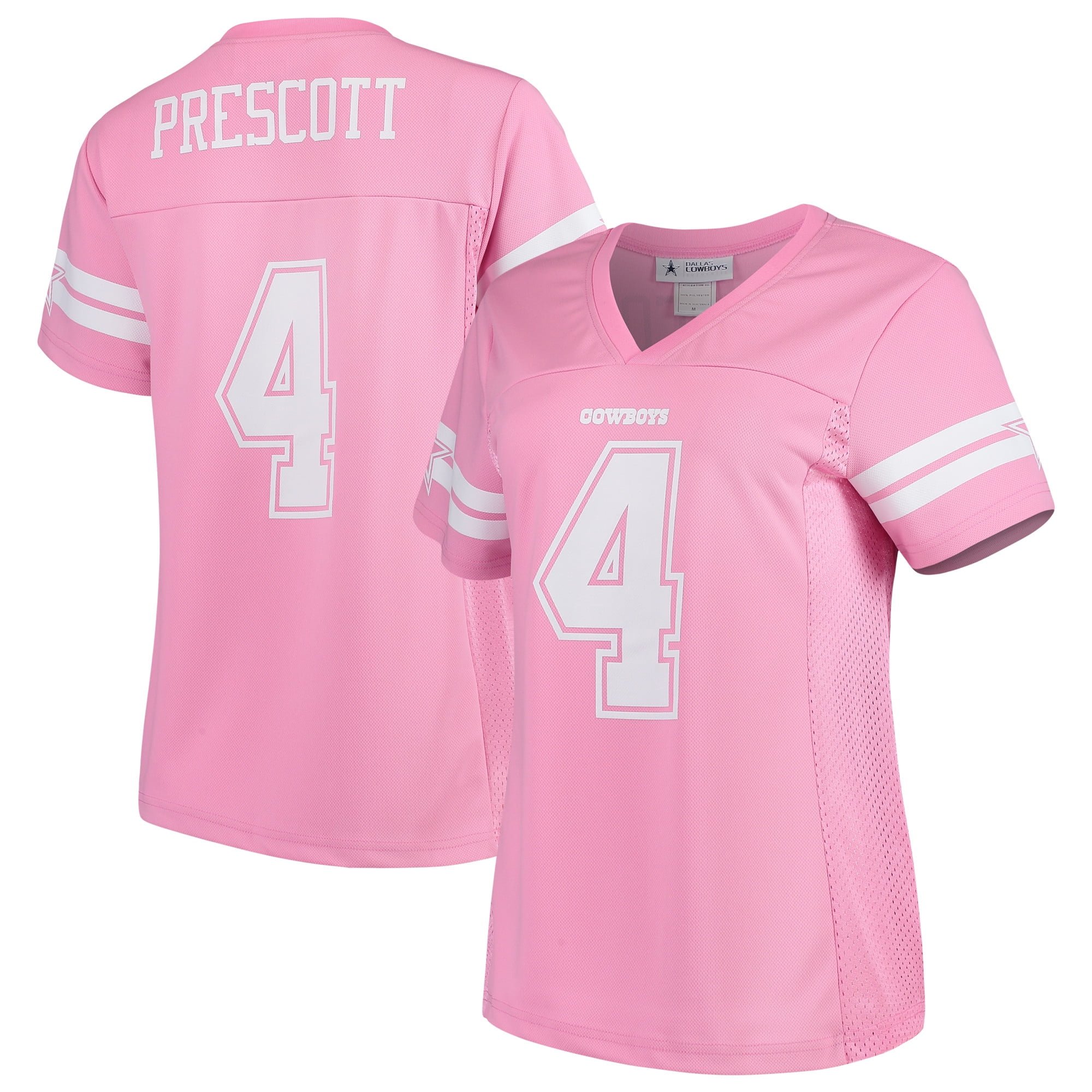 pink dak prescott jersey