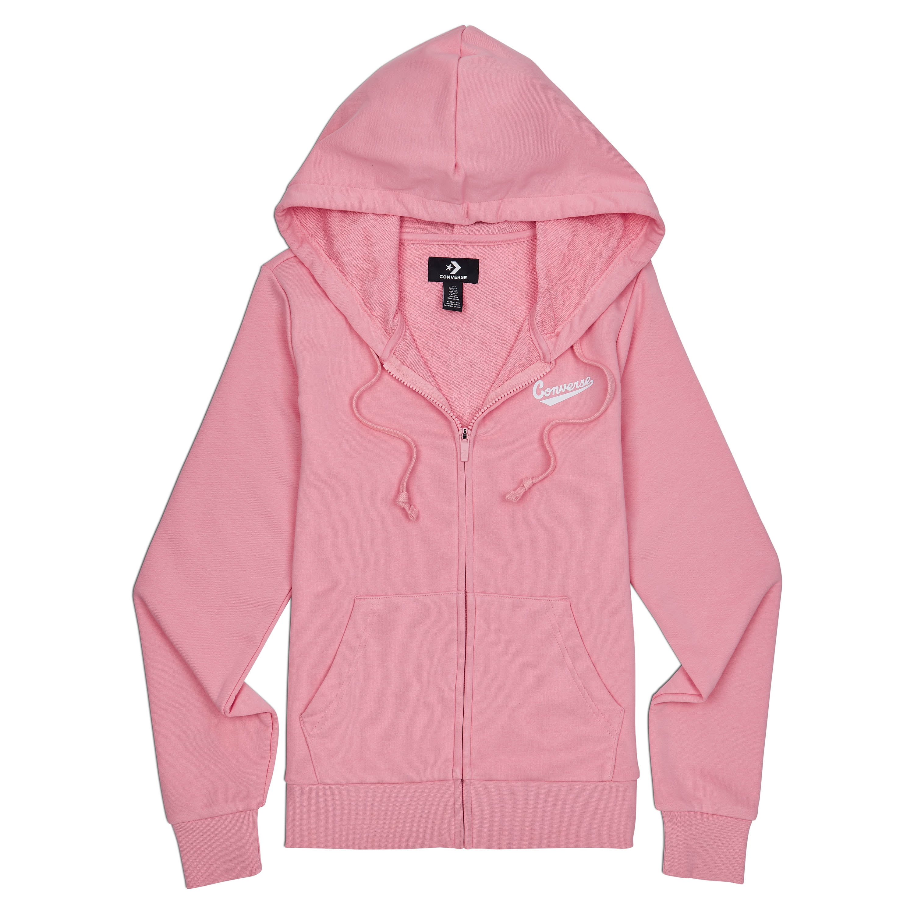 converse pink hoodie