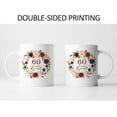 thumbnail image 3 of 60th Birthday Gifts for Women, Funny 60 Year Old Gift Coffee Mug, 1963 60th Birthday Mugs for Her, Mom, Aunt, Wife, Friend, Grandma, Sister, Colleague - 60 Years Loved, 11 oz Tea Cup, 3 of 6