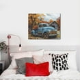 thumbnail image 4 of Lsque Rustic Vintage Truck Autumn Print Wall Art – Decorative Picture for Living Room, Bedroom, and Office (Horizontal), 4 of 6