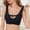 Black, variant on Womens Plus Size Wireless Push Up Bra Side Shaper Comfort Daily Wear