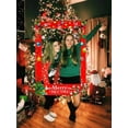 thumbnail image 3 of HTOOQ Set of 35 Christmas Photo Booth Props Christmas Photo Props Christmas Photo Frame Christmas Photo Booth Frame Christmas Party Supplies Christmas Party Games Christmas Party Favors - -, 3 of 7