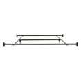 thumbnail image 2 of OSP Home Furnishings Bed Rails in Dark Brown Finish for Queen Size Bed, 2 of 3