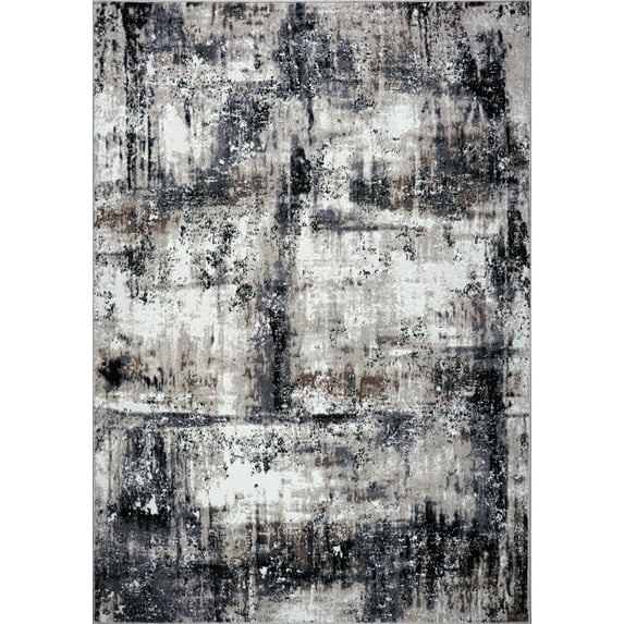 Black Grey Beige Modern Rustic Design Area Rug Tapis 2x3, 3x10, 4x5, 5 x 7, 8x10, 9 by 12 feet For Living Dining Room Bedroom Patio Hallway