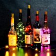 thumbnail image 2 of 10pcs 20 LEDs fil de cuivre Mini Cadena de luces de hadas Luces estrelladas alimentadas por batería Regalo para los días de Acción de Gracias Decoración de Navidad Fiesta de bodas de bricolaje Interior al aire libre oso de fresa Electrónica, 2 of 4