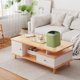 thumbnail image 4 of Mini Papelera de Escritorio | Pequeño cubo de basura de plástico para baño | Contenedor de basura compacto de mesa de 5.7x5.3 pulgadas | Beige Blanco Naranja Verde | Diseño de doble capa | Duradero, 4 of 6