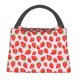 thumbnail image 1 of Fotbe Strawberries Bolsa Térmica Portátil con Estampado, Bolsa de Entrega de Alimentos Aislada, Bolsa Reutilizable de Gran Capacidad para Comidas y Supermercado, 1 of 6