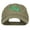 Olive, variant on St. Paddy's Day Embroidered Low Cap - Black OSFM