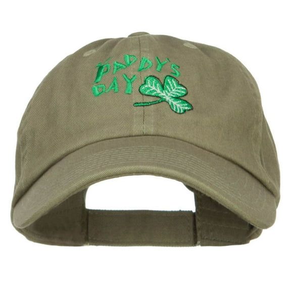 St. Paddy's Day Embroidered Low Cap - Olive OSFM