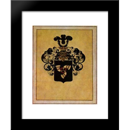 Family Coat of Arms of Narbut family 20x24 Framed Art Print by Narbut,