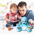 thumbnail image 6 of Musical Octopus Toy for Toddlers, Interactive Learning Instrument with 32 Music Modes, Lights & Sounds, 18+ Months, 6 of 9