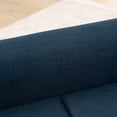 thumbnail image 5 of Comfortable Oversized Pet Sofa for Medium/Large Dogs - Modern Rectangular Design with Backrest, Armrests & Soft Cushion -Dark Blue(56.5"*26"*17"), 5 of 11