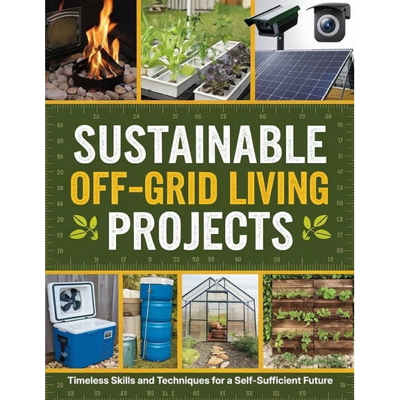 Sustainable Off-Grid Living Projects: Timeless Skills and Techniques for a Self-Sufficient Future, (Paperback)