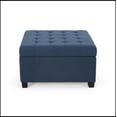 thumbnail image 2 of Upholstered Rectangle Storage Ottoman, 2 of 6
