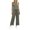 Army Green, variant on Tqcoqu Two Piece Sets for Women Casual Travel Vacation Outfits Summer Wide Leg Crop Pants Lounge Sets,Army Green,Women's S-XXXXXL