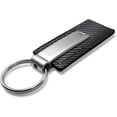 thumbnail image 4 of Mazda Miata MX-5 Gun Metal Carbon Fiber Leather Key Chain Fob Official Licensed, 4 of 4