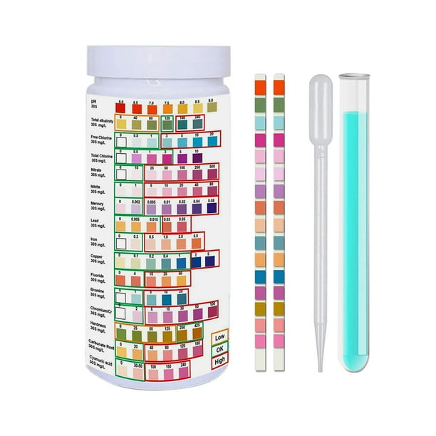 Water Testing Kits Multipurpose High Range with Tube and Dropper