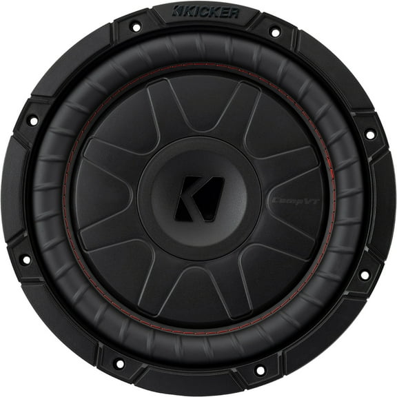 Kicker 52CVT104 CVT10 CompVT 10-Inch (24cm) Subwoofer, 4 Ohm SVC