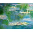 thumbnail image 2 of Wallich, Richard 18x15 White Modern Wood Framed Museum Art Print Titled - Lilies, 2 of 4