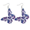 thumbnail image 1 of Drop Earrings Butterfly Shape Creative Fashion Pierced Earrings Dangle Earrings, 1 of 10