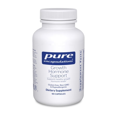 Pure Encapsulations Growth Hormone Support - Arginine & Ornithine Amino Acid Blend - Supports Healthy Hormone Balance - Muscles & Training Support - Gluten-Free & Non-GMO - 90 Capsules