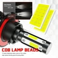 thumbnail image 6 of For Ford F150 2004-2014 Combo LED Headlight High Low Beam Fog Light Bulbs 6000K White 4 Pack, 6 of 14
