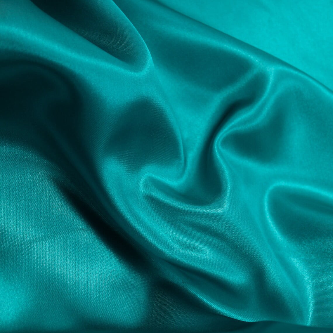 FREE SHIPPING!!! 60 inches Wide - by 65 Yards - Charmeuse Bridal Satin  Fabric for Wedding, Apparel, Crafts, Decor, Costumes (TEAL GREEN, 65 YARDS)  