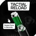 thumbnail image 6 of 1 Pcs Double Tactical Reload Can Holder-Ultra Chill System, Tactical Reload Can, Fill Two 12-Ounce Cans Of Beverage, Fast Fill Shot, Secure Fit, Suitable For Camping, Travel, Party, Gift (Black-Red), 6 of 8