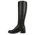 thumbnail image 3 of Franco Sarto Women's Geralyn Knee High Boot Black Faux Leather Wide Calf 8.5M, 3 of 5
