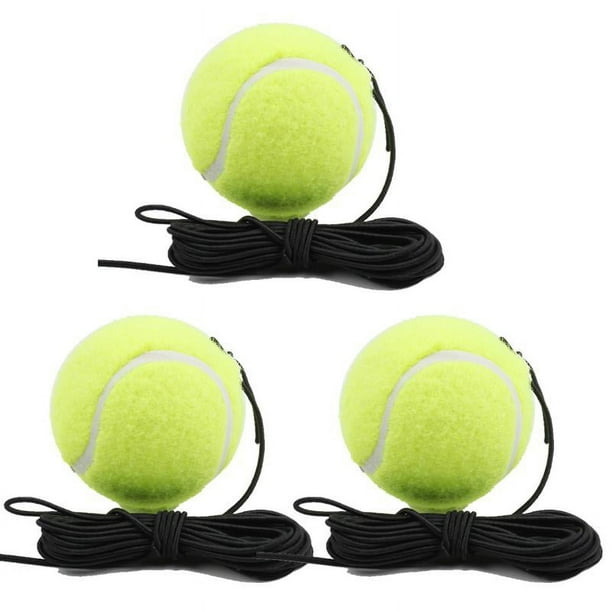 Pelotas de entrenamiento de tenis para autoaprendizaje, tabla base, dispositivo de sparring deportivo Solo 3 bolas