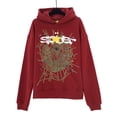 thumbnail image 1 of SP5DER Sweat à Capuche Imprimé Toile d'Araignée Tendance Grande Taille Ample pour Hommes et Femmes, 1 of 5