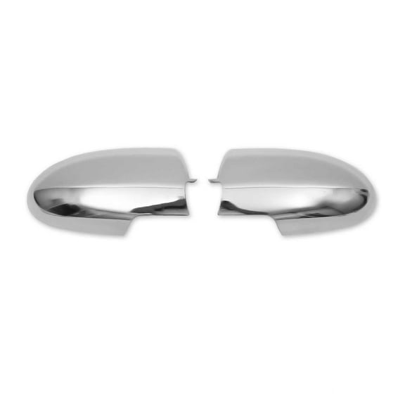 OMAC Side Mirror Cover Caps Fits Hyundai Accent 2006-2011 Chrome Silver 2 Pcs