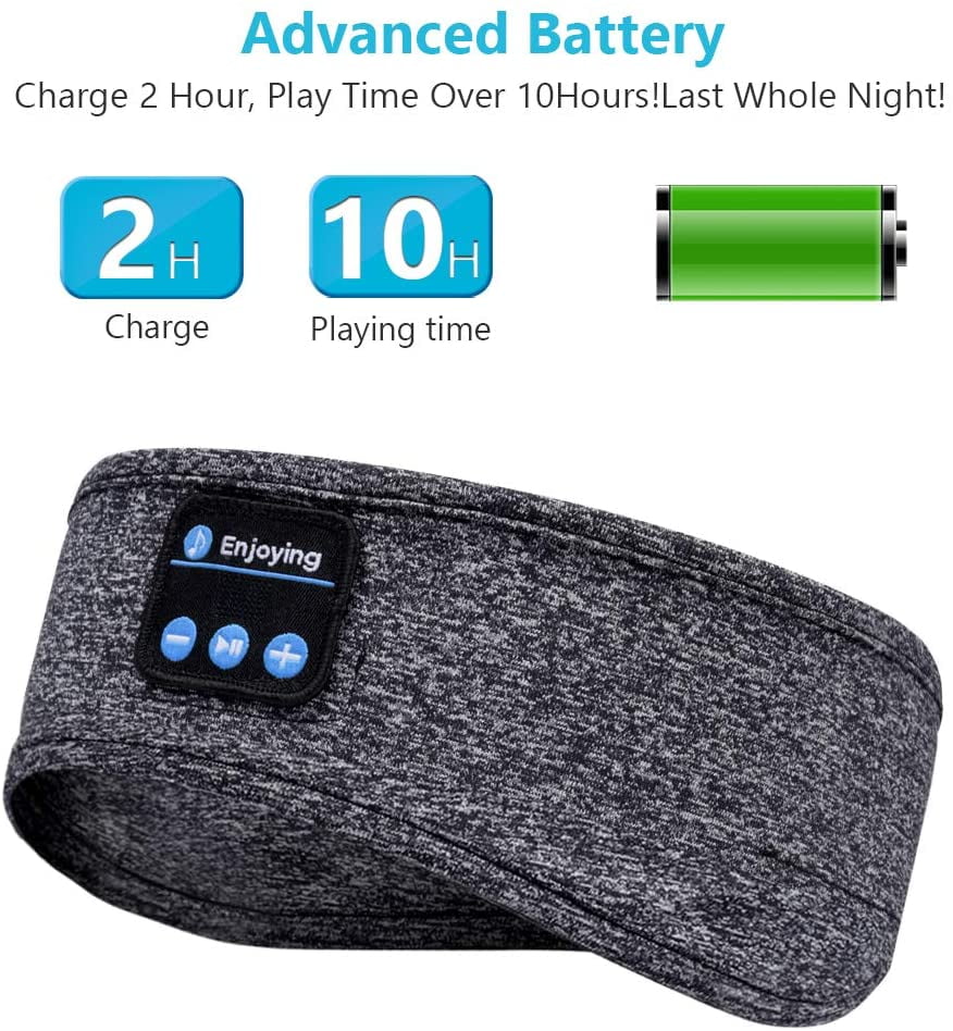 Sleep Headphones Bluetooth Headband 