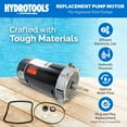 thumbnail image 2 of Swimline Hydrotools 75015 1.5 HP Replacement Pool Pump Motor for Inground Pumps, 2 of 8
