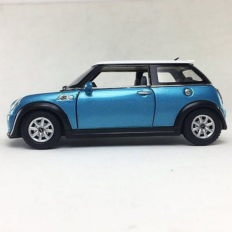 Blue mini cooper toy car hotsell