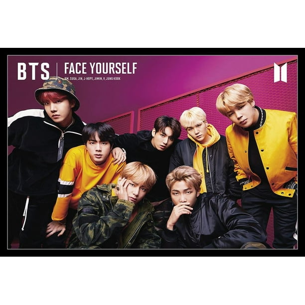 Bts Face Yourself Poster Print Walmart Com Walmart Com