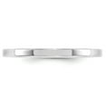 thumbnail image 2 of 14KW 2mm Standard Flat Comfort Fit Band Size 9.5 in 14k White Gold, 2 of 3
