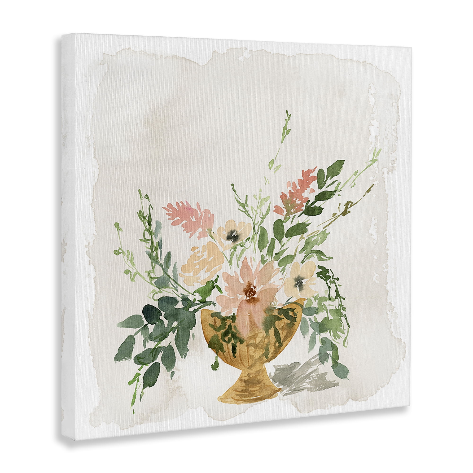 Stupell Industries Sunday's Best Florals Botanical & Floral Painting Gallery Wrapped Canvas Art Print Wall Art, 36 x 36