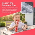 thumbnail image 5 of 100 PCS Food-Grade Disposable Popsicle Bags, BPA Free Ice Pop Bags with Zip Seal and Funnel, DIY Popsicle Mold Bags, Healthy Snack Yogurt Stick Juice Fruit Smoothies Ice Freezing (100 Pcs), 5 of 7