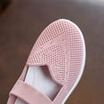 thumbnail image 5 of Xfvqtps Kids Girls Casual Shoes Mesh Hollow out Flats Slip on Elastic Soft Sole Non Slip Breathable Comfortable Lightweight Athletic Running Jogging Walking Sneakers Pink, 5 of 9