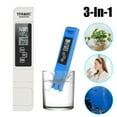 thumbnail image 2 of Liwarace Digital LCD Meter Pen TDS EC Water Purity PPM Temperature Tester Tool 1-2Pack, 2 of 26
