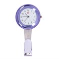 thumbnail image 1 of Chic Hanging Watch Doctor Pocket Watch Quartz Movement Nurses Watch for Birthday Mothers Day Gift (Purple), 1 of 7
