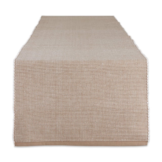 Camino de Mesa DII Bicolor 33x183 cm Piedra