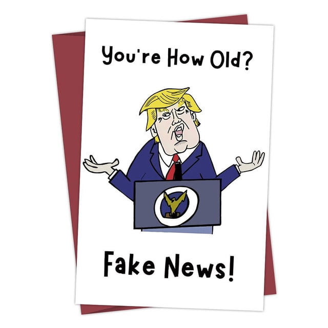 Wartleves Tarjeta de cumpleaños divertida de Donald para mujeres y hombres, tarjeta de regalo de cumpleaños divertida de Donald para papá, mamá, abuela, abuelo, cumpleaños de Donald Dec