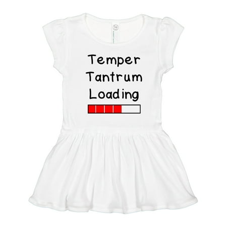 

Inktastic Temper Tantrum Loading Gift Toddler Girl Dress