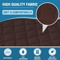 thumbnail image 6 of Chair Sofa Slipcover Sofa Cover 100% Waterproof Couch Cover Furniture Protector Cover with Elastic Straps for Pets Kids Children Dog Cat(Chair, Coconut Milk), 6 of 8