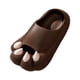 thumbnail image 2 of Pantuflas de patas de gato, pantuflas de verano, secado rápido, cómodas, livianas, impermeables, toboganes de patas de animales, sandalias femeninas , MARRÓN, 40 yardas Salvador Zapatillas de estar por casa, 2 of 10