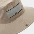 thumbnail image 5 of Breathable Wide Brim Boonie Hat Outdoor Mesh Cap For Travel Fishing, 5 of 5