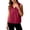Z04-Red, variant on jiaxiM Womens Sleeveless Hooded Vest Lightweight Zip Up Jacket Drawstring Casual Sun Protection Outerwear with Pockets