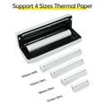 thumbnail image 4 of Thermal Printer,Mobile Printer With Ios Thermal Printer Ios And Android Portable Printer Office - Thermal Paper Android Support 210mm/112mm(4'')/80mm(3'')/57mm Compatible Come With A4 Thermal, 4 of 6